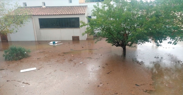 Heavy rains turn streets into rivers on Spain’s Mediterranean coast