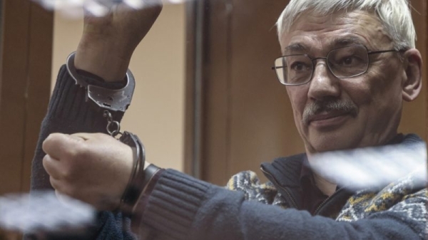 Russia jails rights campaigner Oleg Orlov from Nobel-winning group