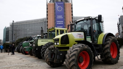 Visegrad, Baltic farmers rally against EU policies, backed by national governments