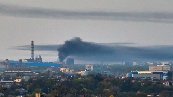 Major Russian air strikes destroy Kyiv power plant, damage other stations