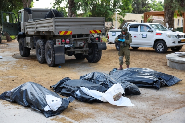 Atrocities committed by Hamas terrorists in Kibbutz Kfar Aza